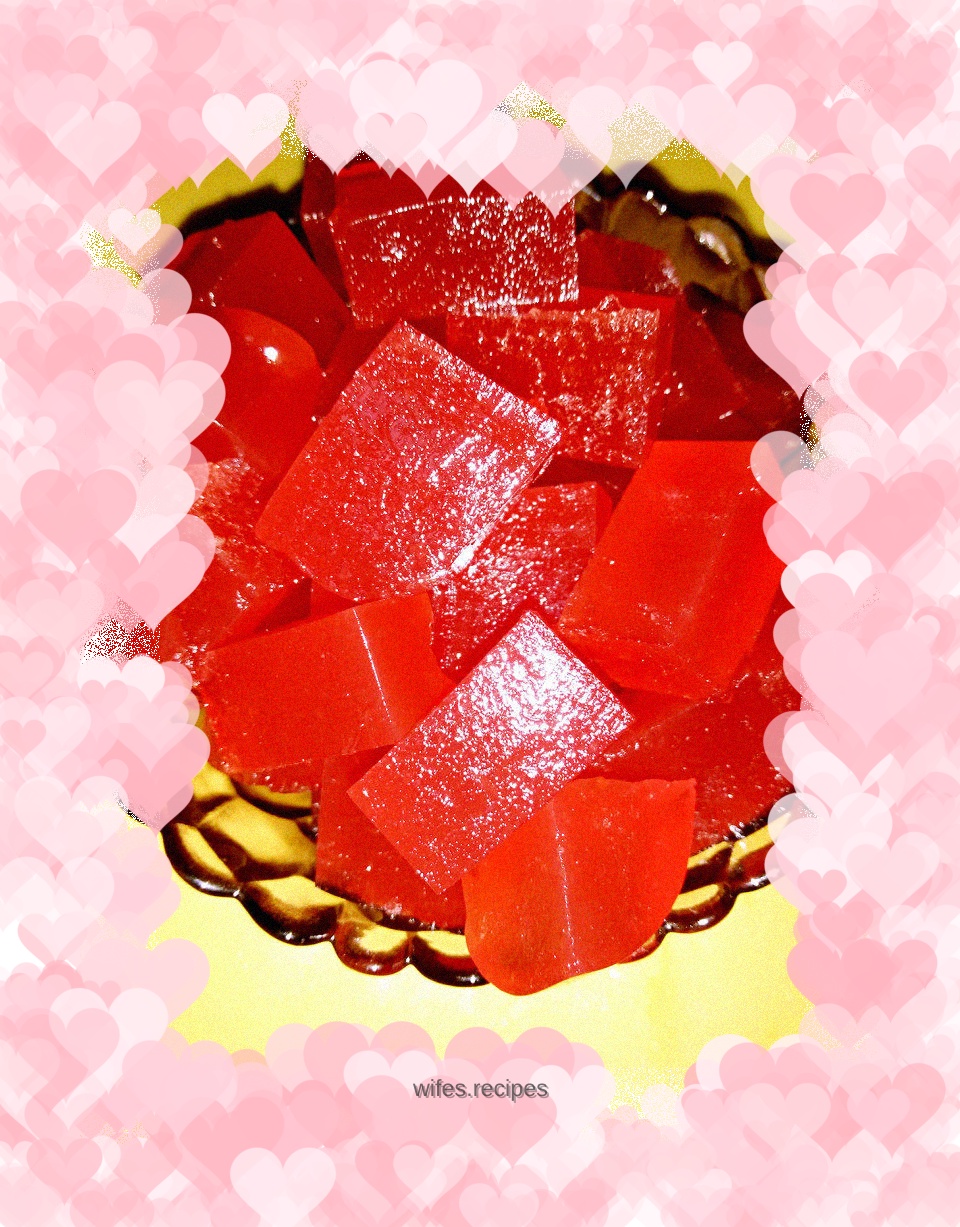 Homemade hawthorn cake