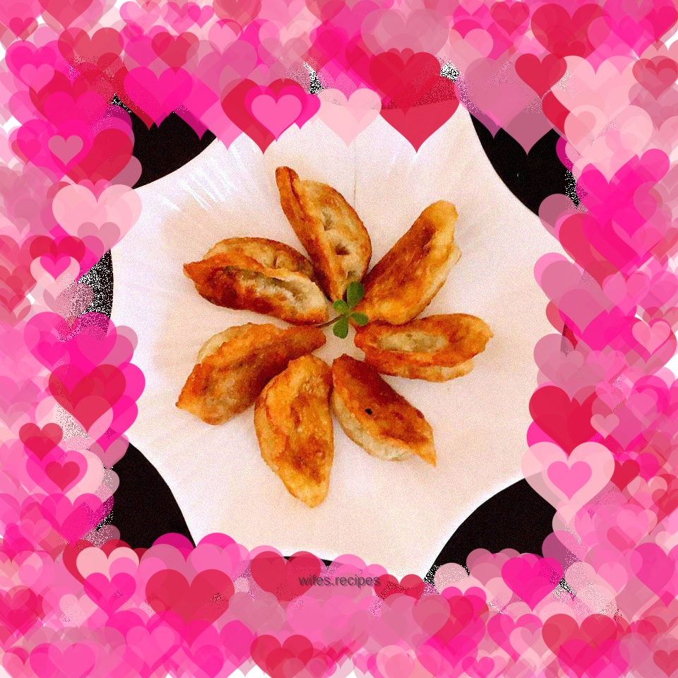 Fried crispy dumplings