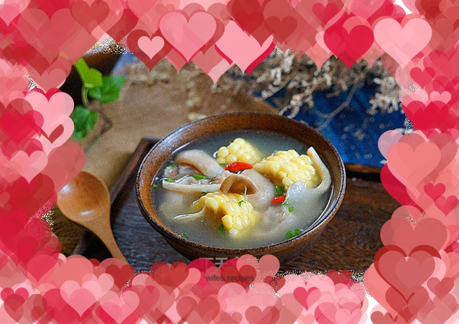 Pork Knuckle Corn Soup