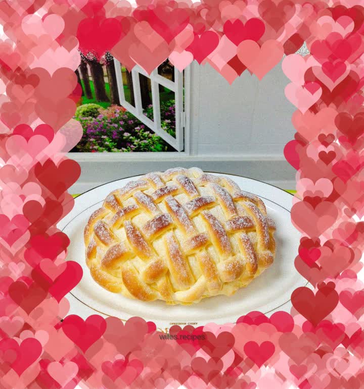 Waterless braided bread