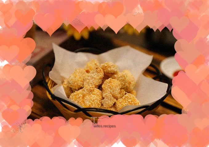 Oven version of chicken popcorn ------ slimming snack