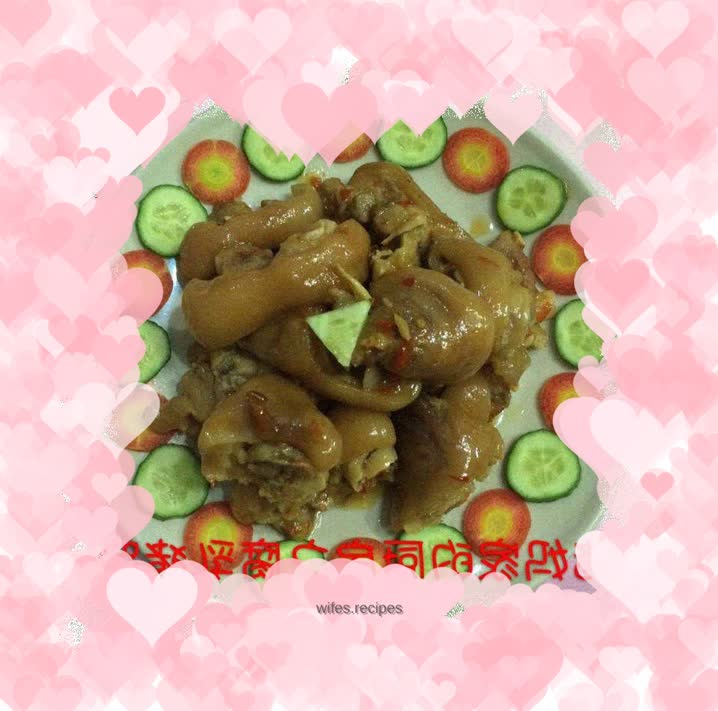 Fermented fermented pig's trotters