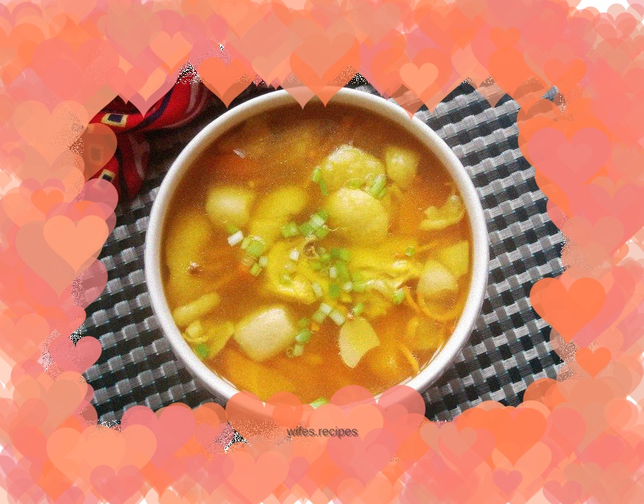 Carrot, Mushroom and Chicken Leg Soup