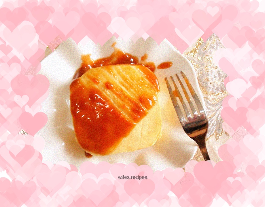 Steamed hawthorn egg pudding