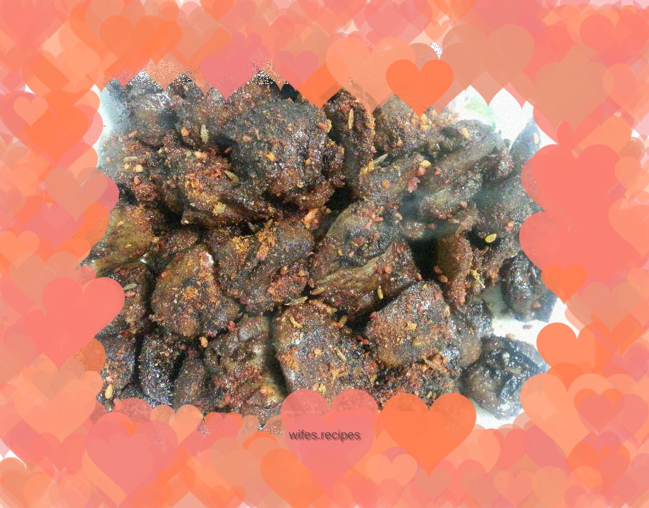 Salt and pepper duck heart