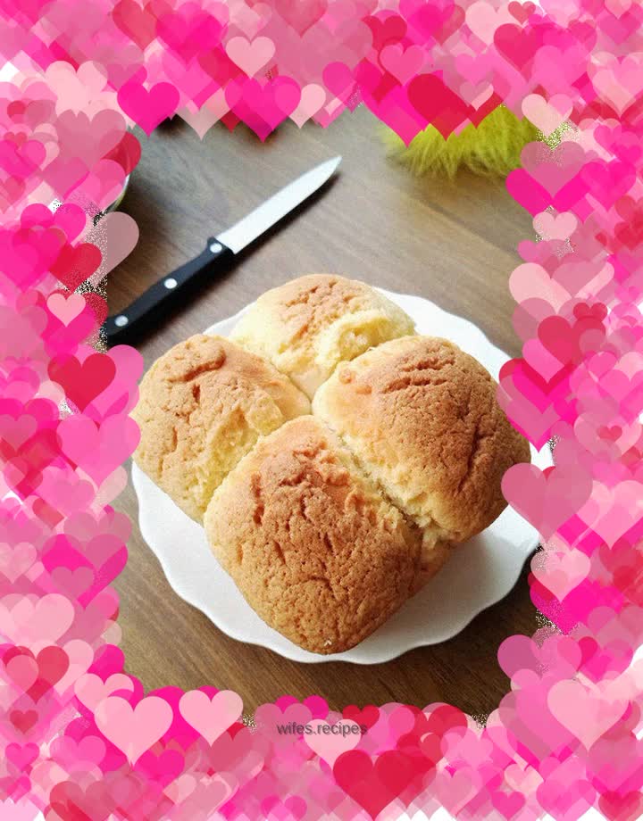 Honeydew melon buns