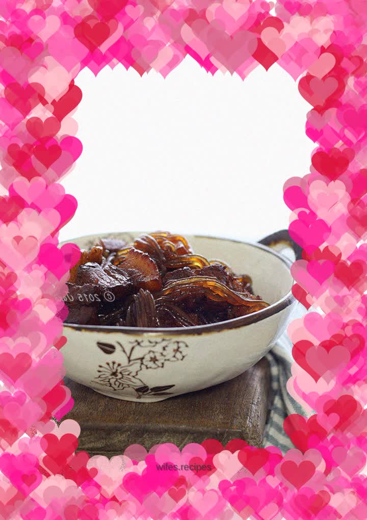 Pork stewed vermicelli