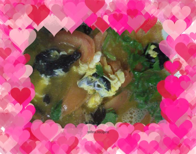 Tomato and egg soup