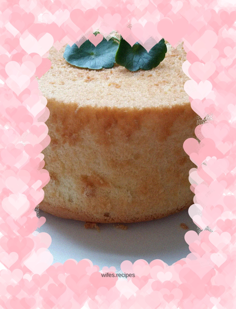 Two-egg six-inch chiffon cake
