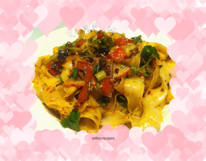 Vegetarian assorted noodles Healthy and delicious dry noodles