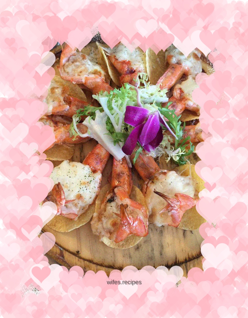 Grilled Shrimp with Cheese