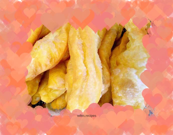 Aluminum-free fluffing agent formula fried dough sticks