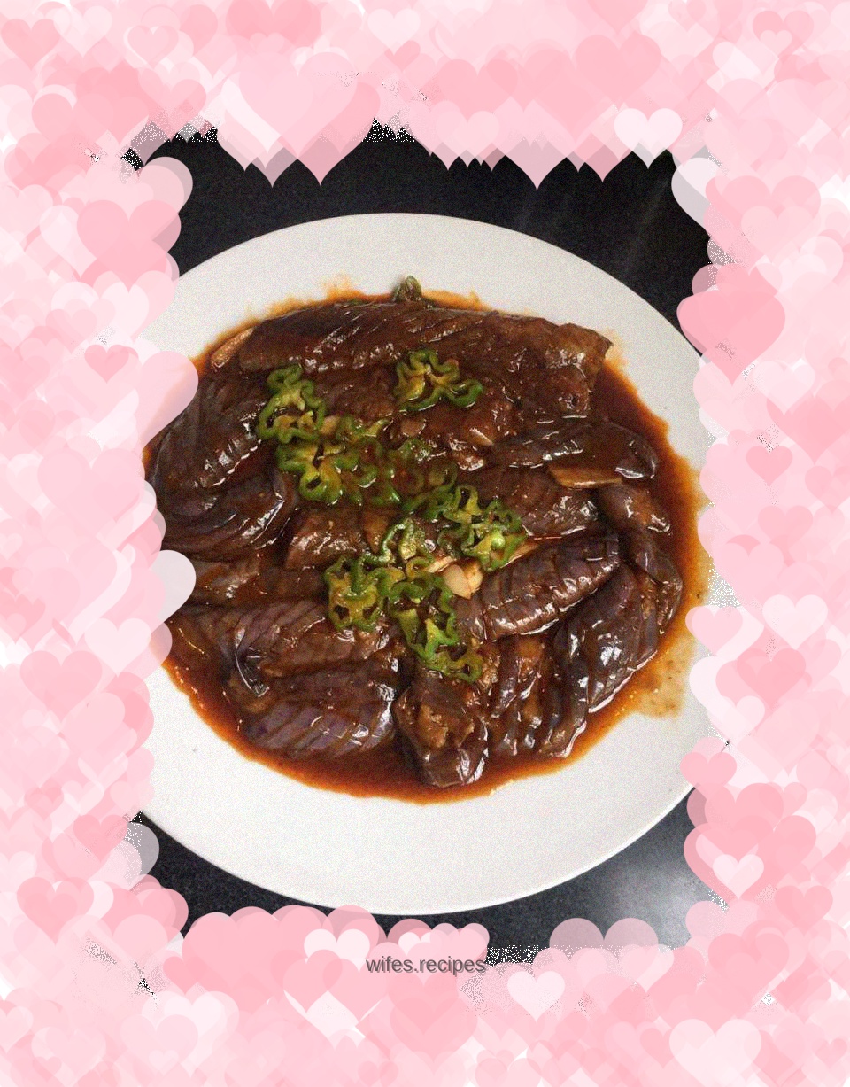 Braised eggplant with Northeastern sauce