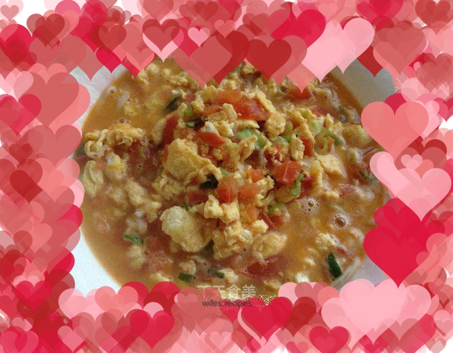 Tomato and egg noodles (nutritious and delicious quick meal)