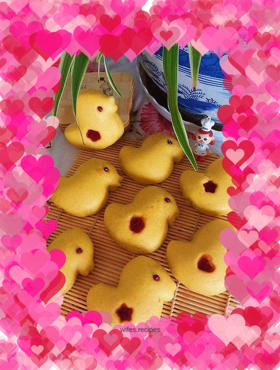 Little yellow duck steamed buns