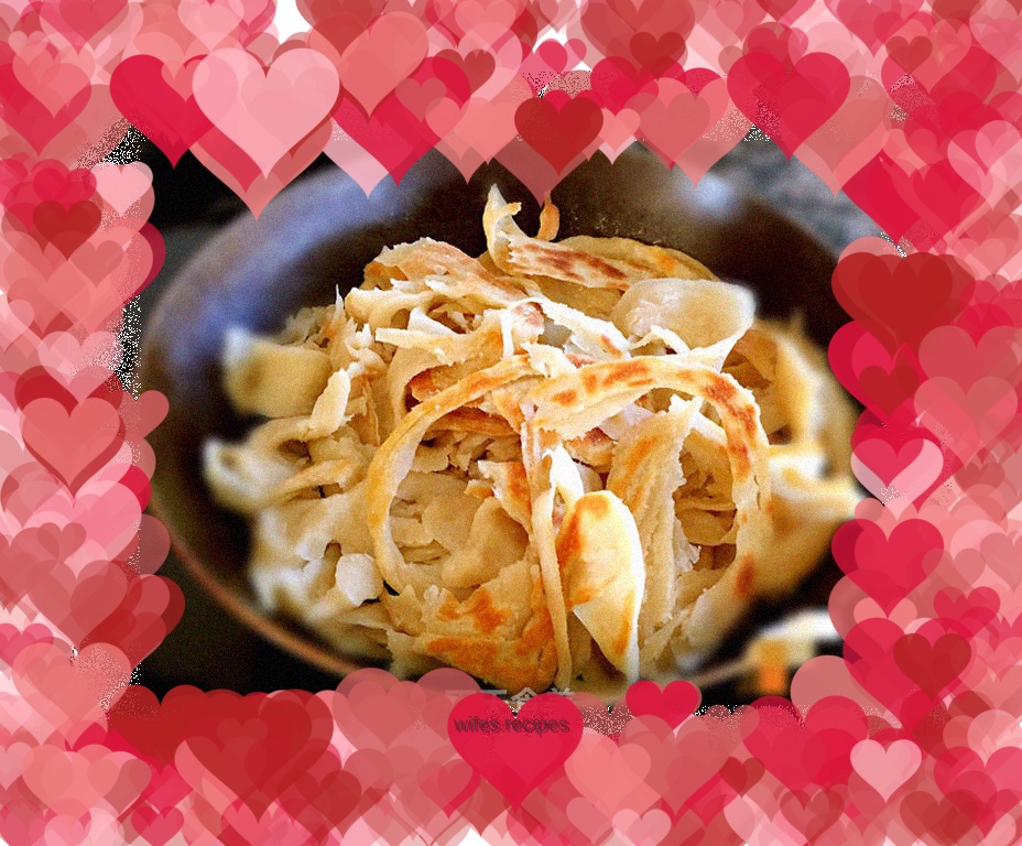 Crispy hand pancakes