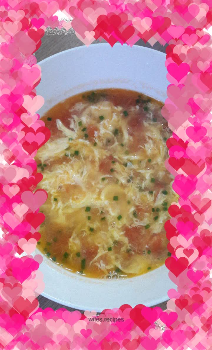 Tomato and egg soup