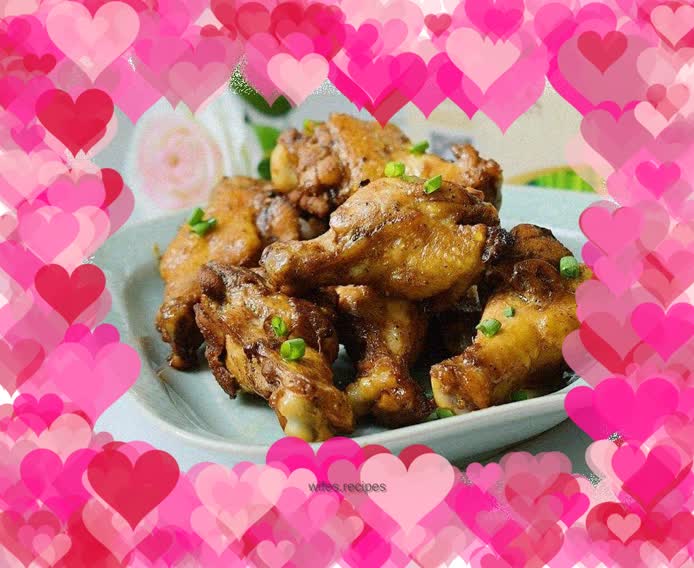 Grilled Wings with Honey Sauce and Black Pepper