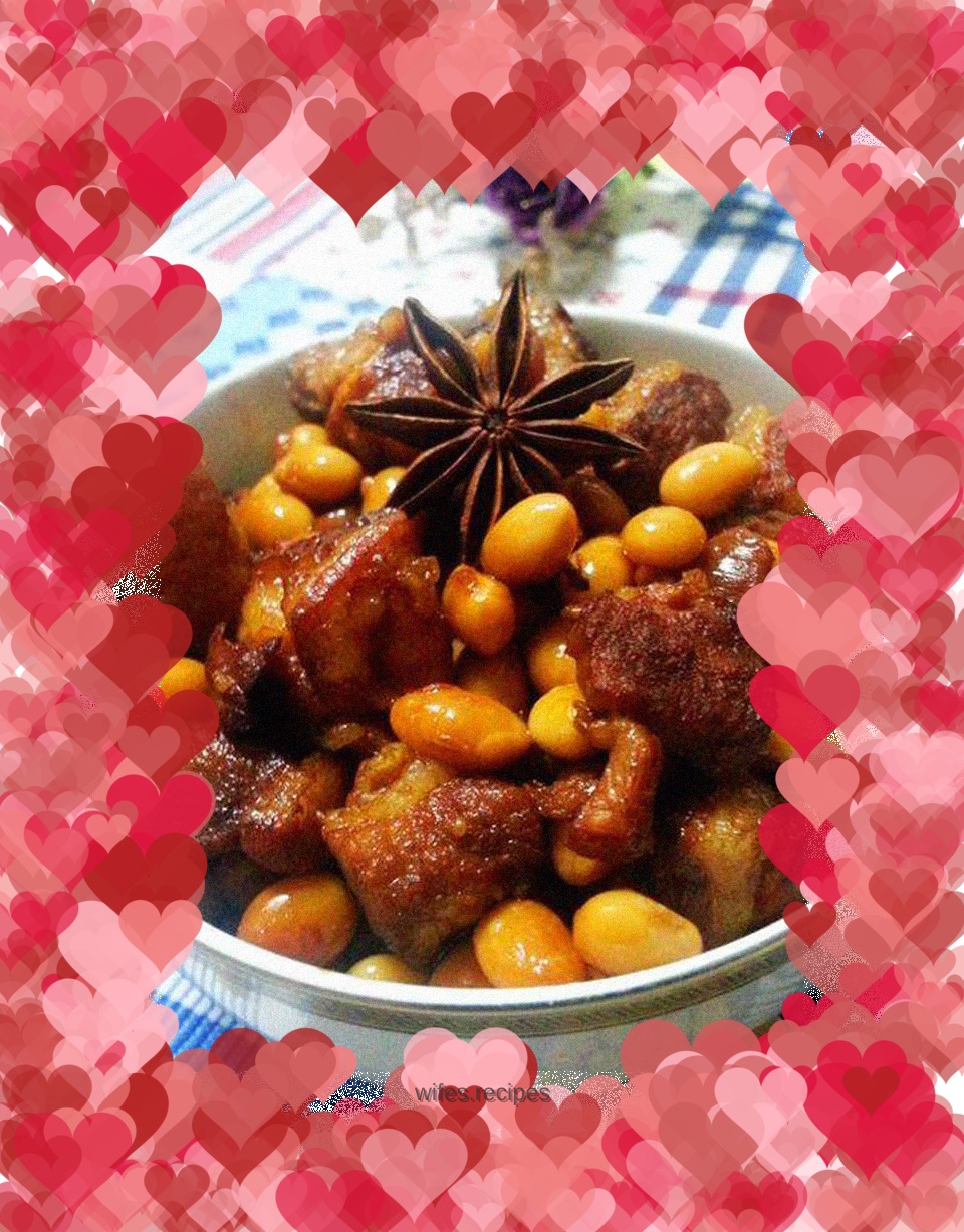 Braised Pork with Soybeans