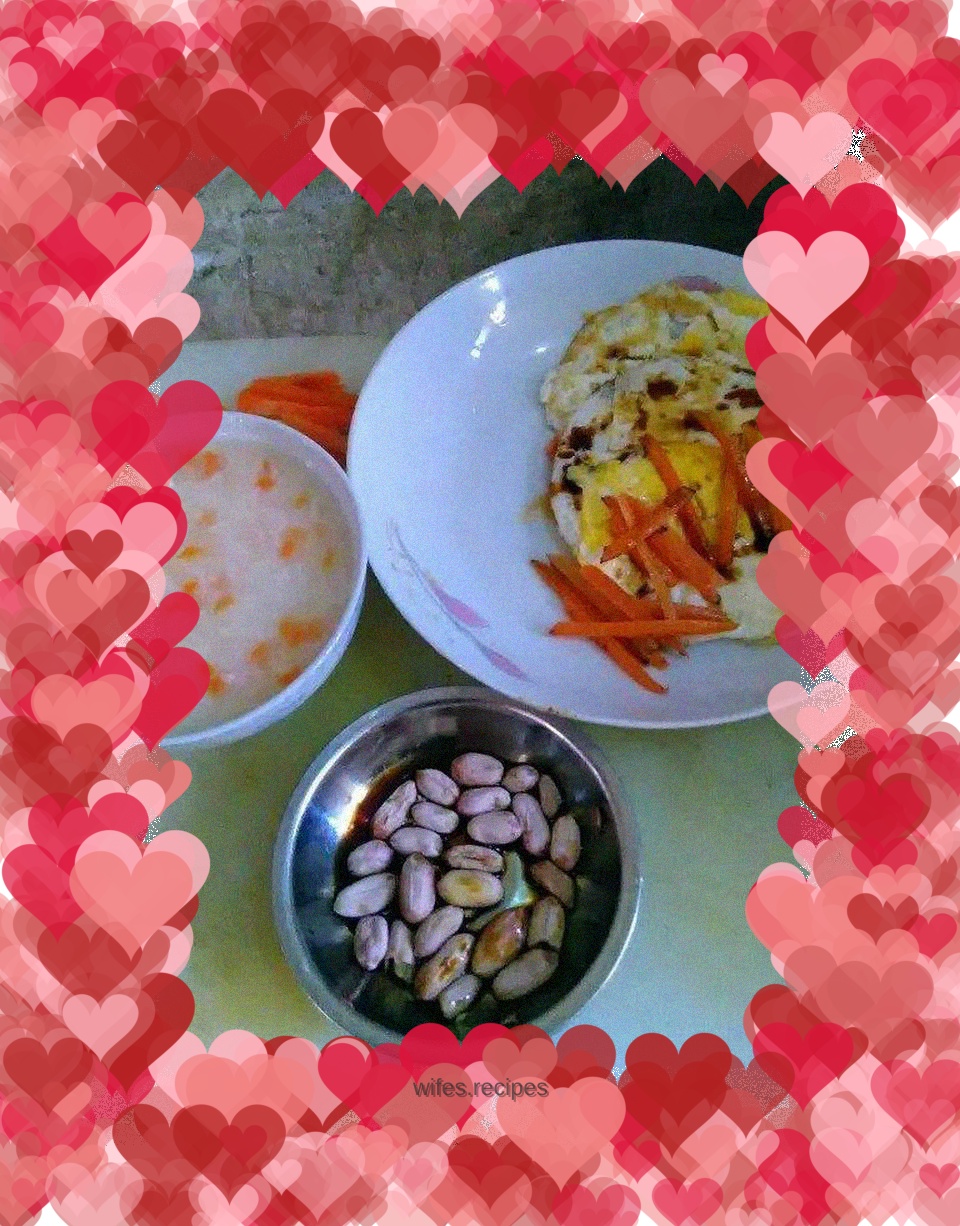 Carrot porridge