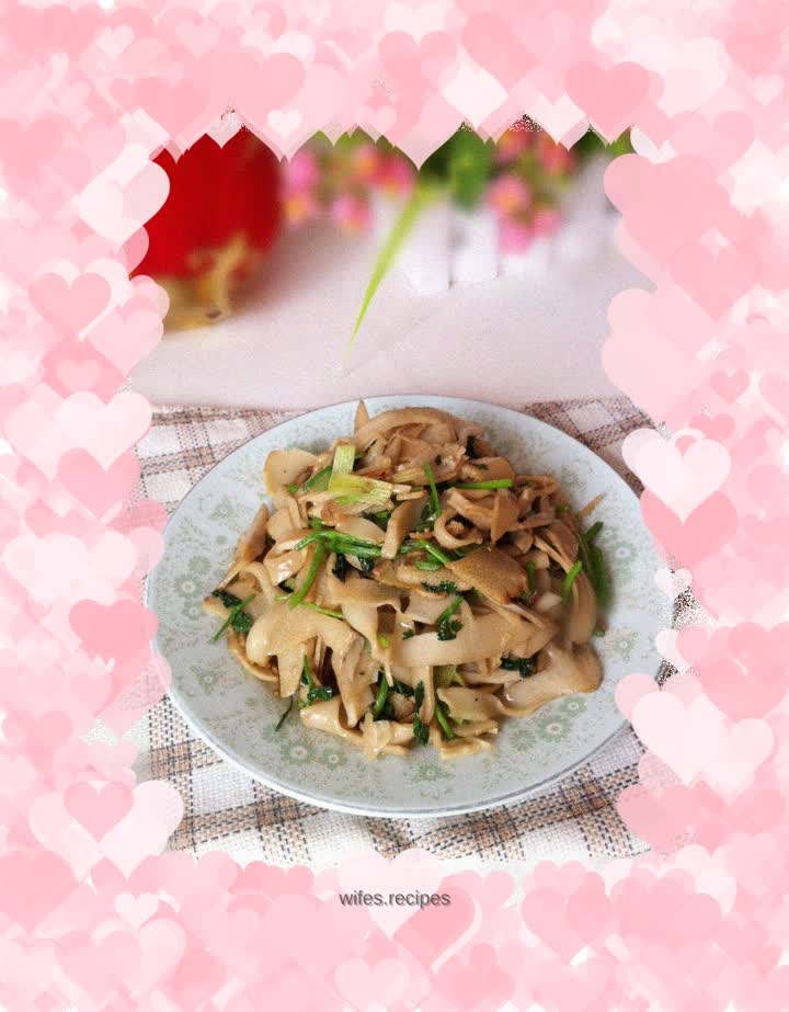 Stir-fried Bamboo Shoots with Coriander