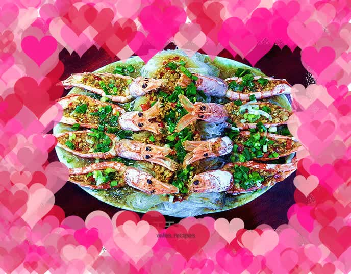 【Qiongcai】Garlic Vermicelli Shrimp