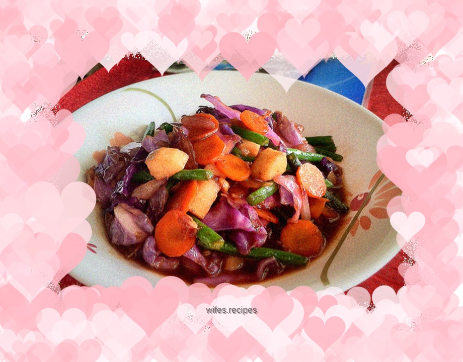 Four Vegetables Colorful Collection