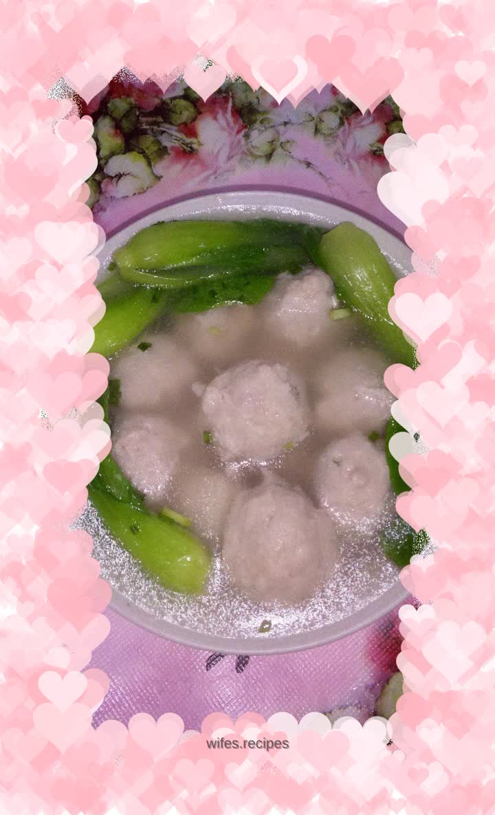 【Shanghai】Meatballs in Clear Soup