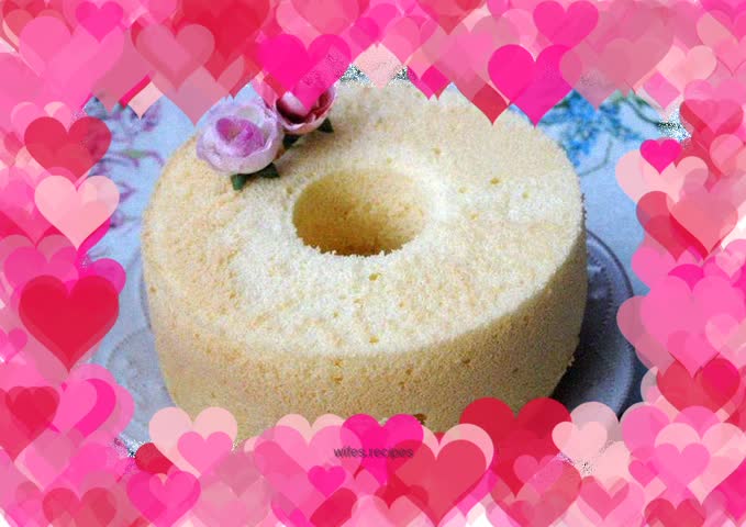 Lemon Honey Chiffon Cake