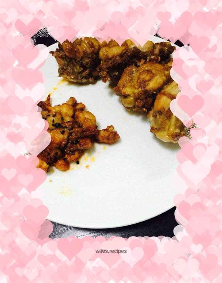 Five spice fried chicken legs