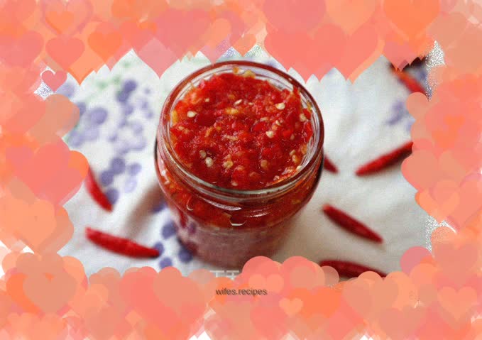 Chopped pepper sauce