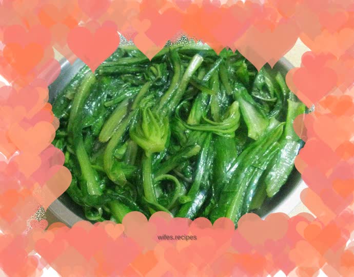 Stir-fried lettuce