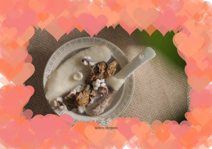 Oyster nourishing soup