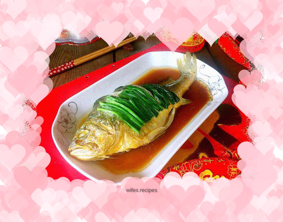 【Jiangsu】Steamed Yellow Croaker