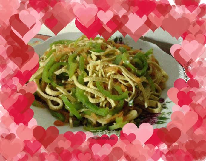 Vegetarian Stir-fried Thousand Pieces