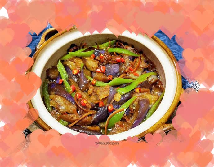 Fish-flavored eggplant stew