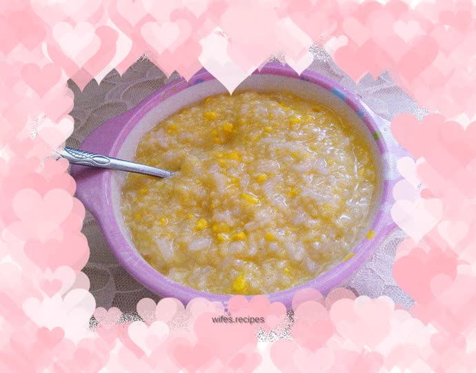 Egg yolk porridge