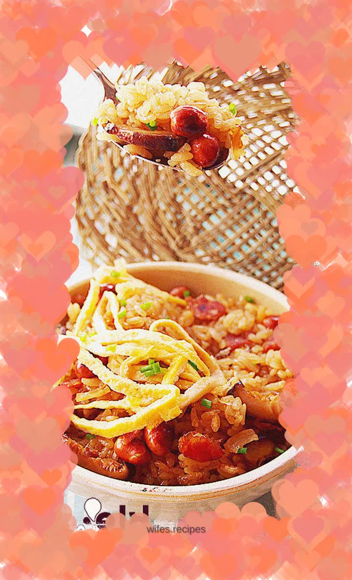 Sticky Rice with Scallops and Mushrooms [Rice Cooker Version]