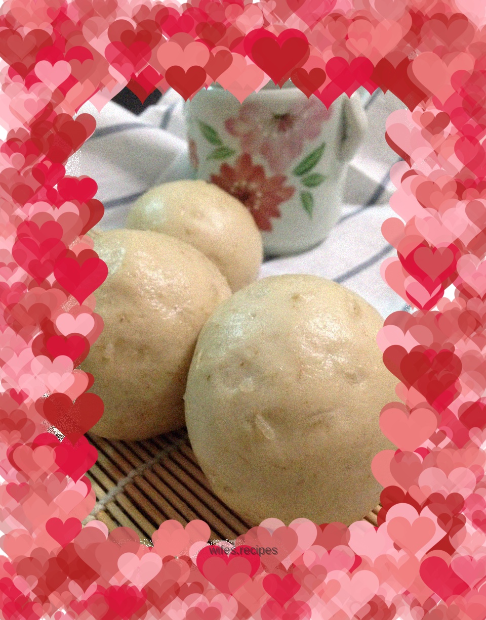 Brown sugar rice steamed buns