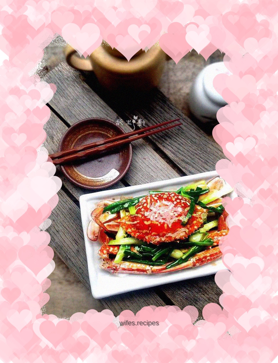 Taste of childhood----Finger-sucking fried crab with ginger and green onion