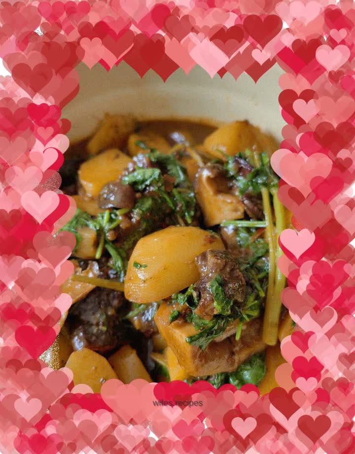 Braised Beef with Coriander and Potatoes
