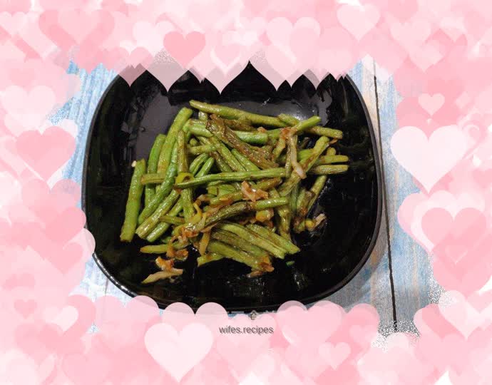 Stir-fried green beans