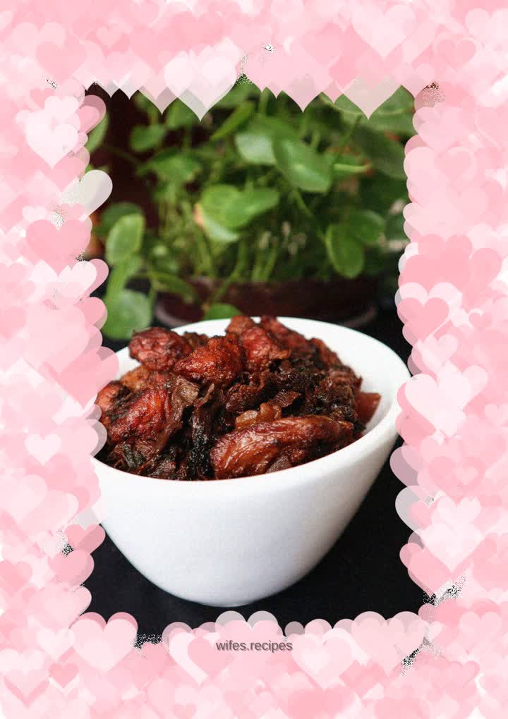 Braised Pork with Dried Plums and Vegetables