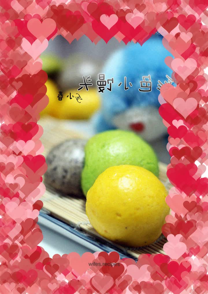 Make natural and safe snacks for babies - colorful steamed buns