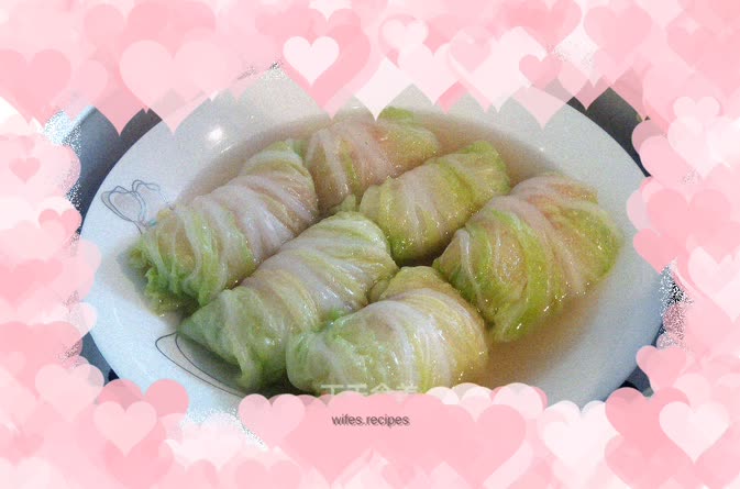 Oden-style cabbage and chicken ball buns