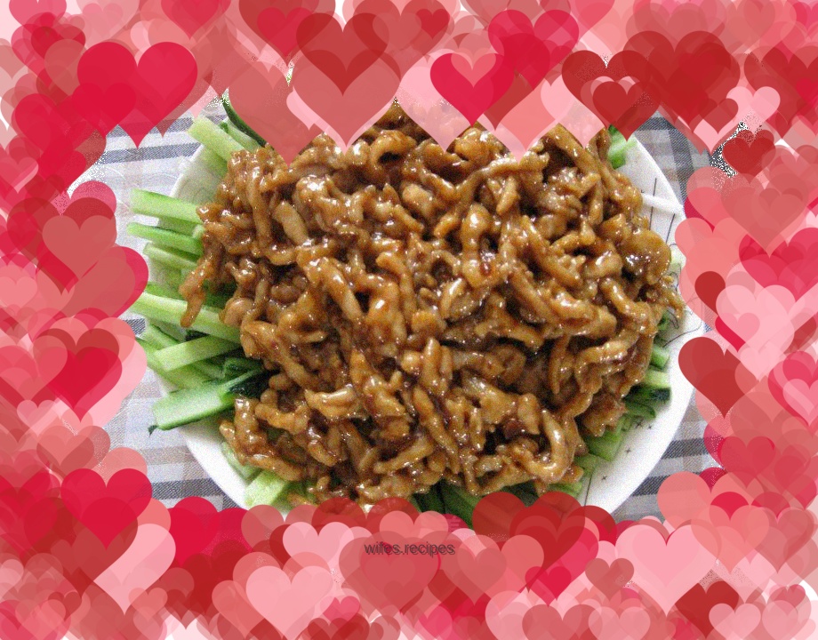 Shredded Pork with Beijing Sauce