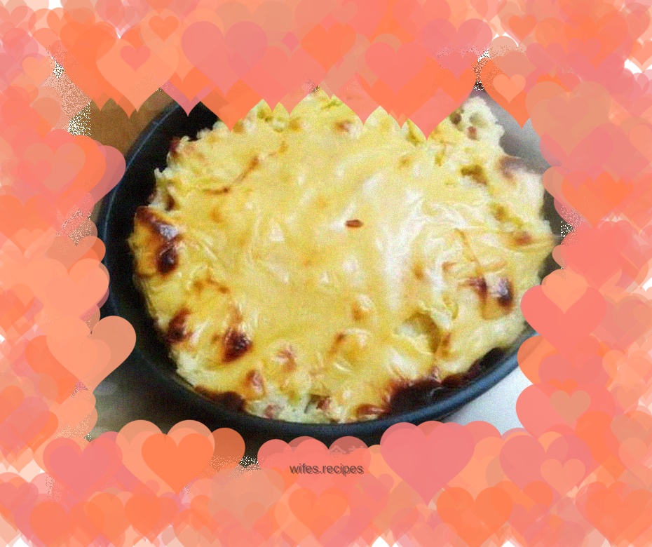 Meaty mashed potatoes