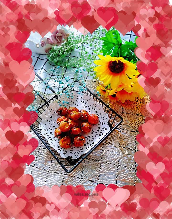 Tiger skin sweet and sour quail eggs