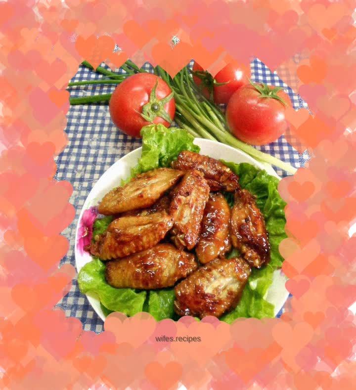 Braised chicken wings