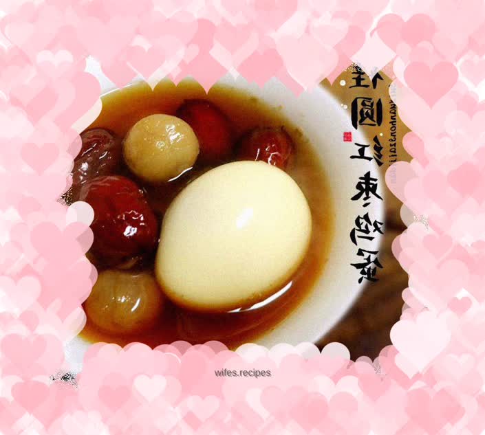 Longan, red dates and eggs